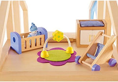 Hape E3459 - Children's room, small Naty Shop doll houses