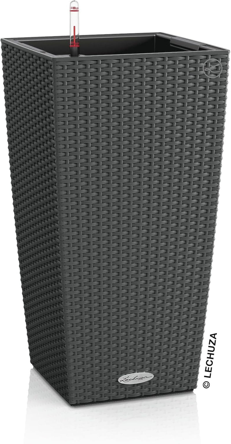 LECHUZA CUBICO Cabană 30 granit 15222