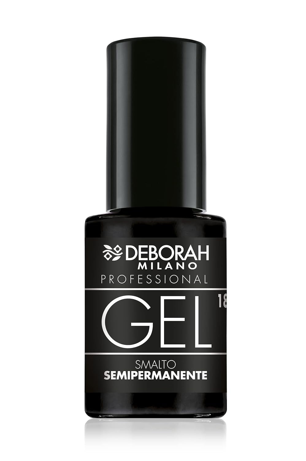 Milano Professional semi-permanent nail polish, no. 21 Burgundy, volumizing effect, long-lasting, for intense and glossy nails, 4.5 ml