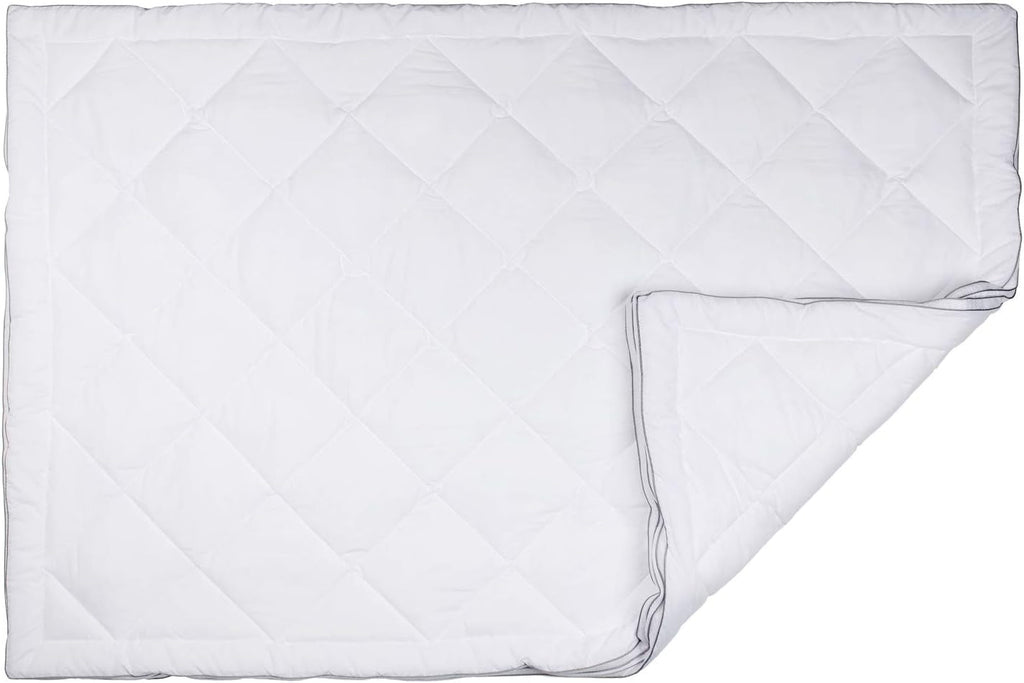 Gözze - Plapumă 4-sezoane, set de 2, plapumă de vară + plapumă de toamnă/primăvară, plapumă respirabilă cu bandă climatică, 135 X 200 Cm - Alb Plapumi si pilote Naty Shop