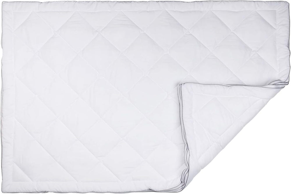 Gözze - 4-Season Quilt, Set of 2, Summer Quilt + Autumn/Spring Quilt, Breathable Quilt with Climate Tape, 135 X 200 Cm - White Quilts and Quilts Naty Shop