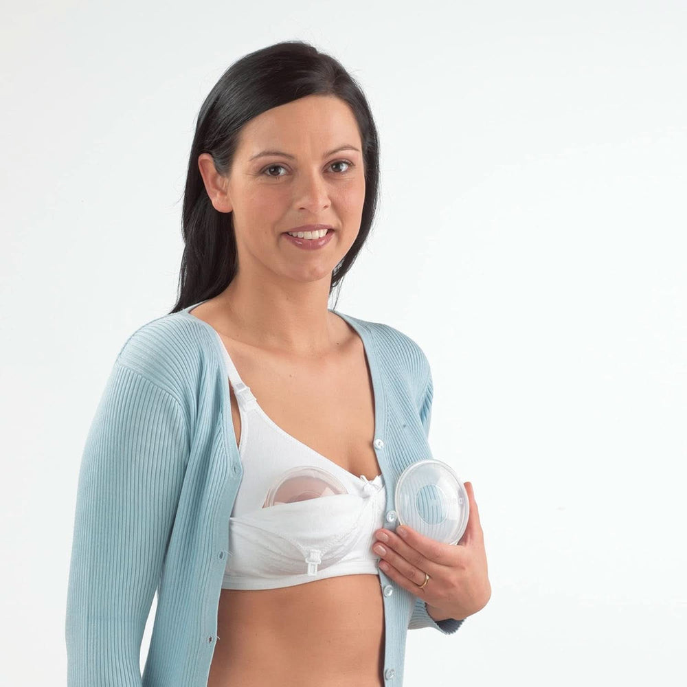 Medela Milk Collection Shells - BPA-, Fabricat din silicon moale, flexibil, Include 2 buc Accesorii Hrana si Alaptare Bebe Naty Shop