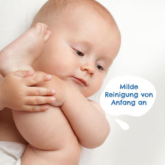 PAEDIPROTECT Baby Wet Wipes 1 x 10 Pcs Sensitive Baby Water Wet Wipes 99% Water Fragrance Free Baby & Kids Delicate Skin Coconut Extract Microplastic Free Vegan (5 Pack)