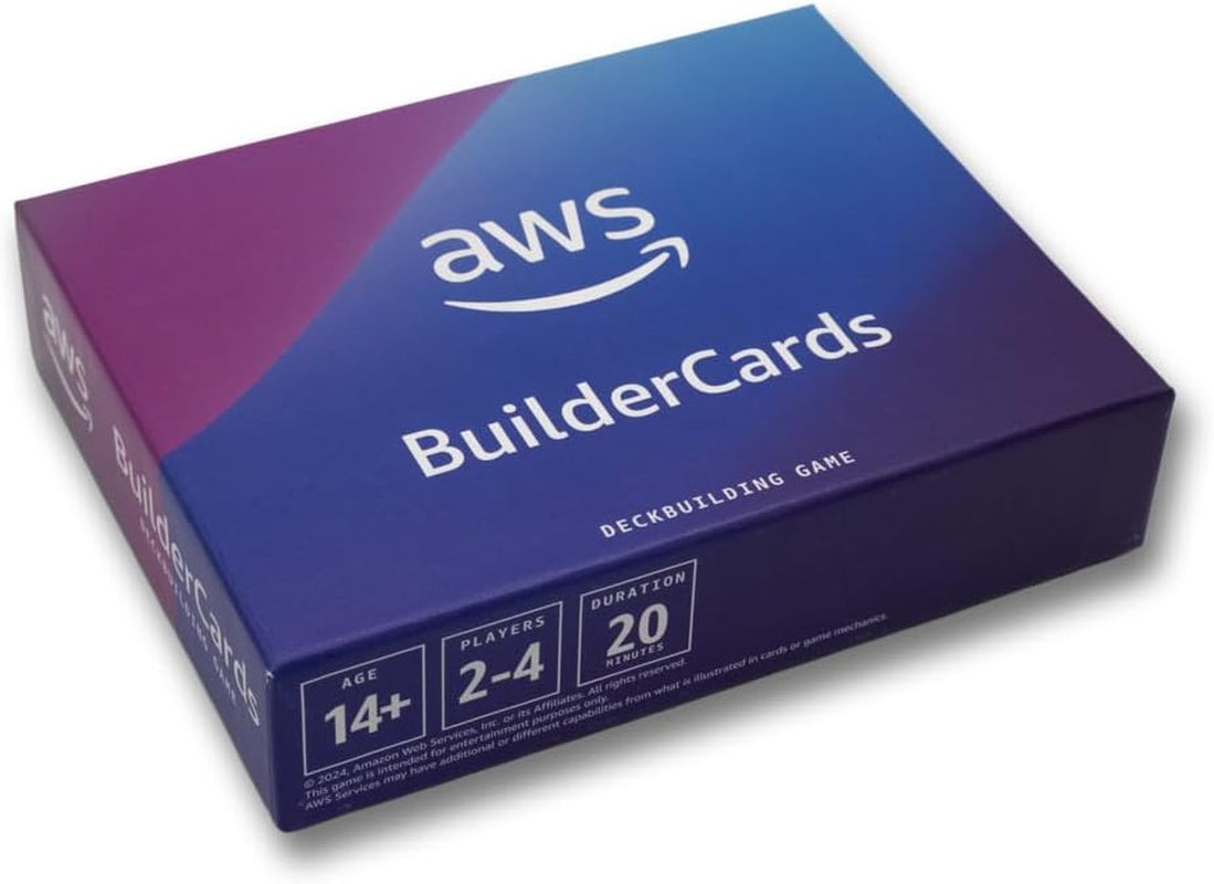 BuilderCards - Cloud Architecture Card Game - Basic Game (English), White