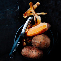 Naty Shop Microplane Professional Double Blade Stainless Steel Ambidextrous Peeler