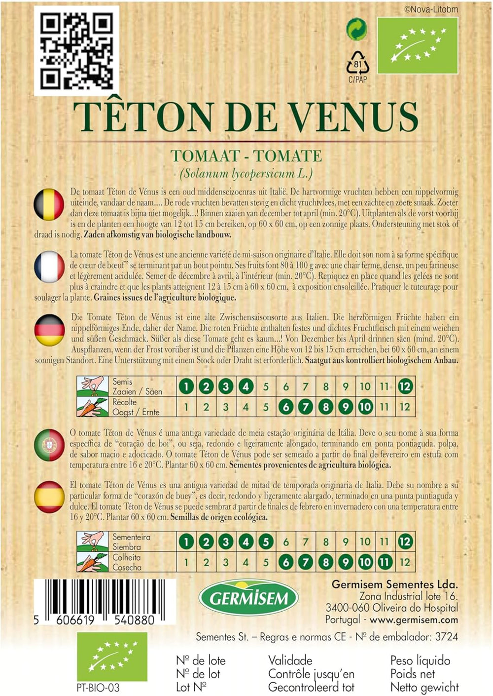 Tomate Têton De Venus
