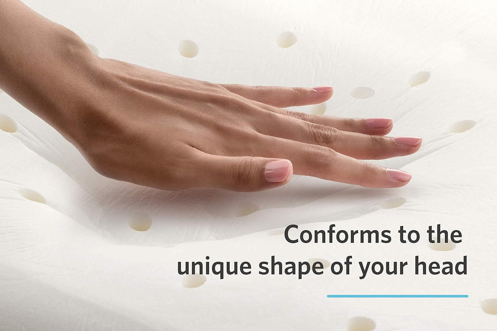 Pernă cu apă Mediflow The Original 5008 50X70Cm cu spumă visco, albă, unică, 1 bucată (1 pachet) Perne standard Naty Shop