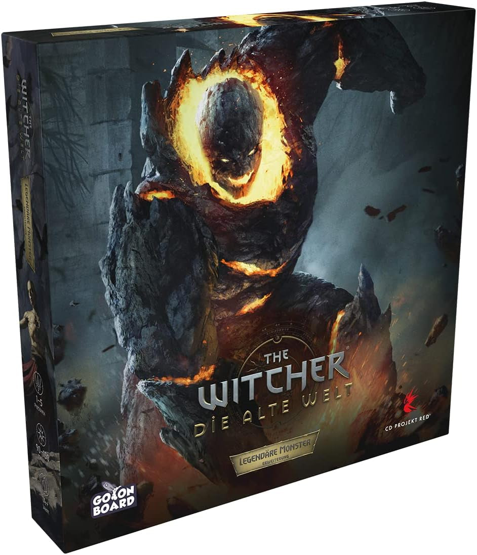 Go on Board, The Witcher: The Old World, Expansion, Expert Game, Board Game, 1-5 Players, Ages 14+, 90-150 minutes, German
