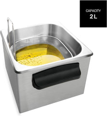 Taurus Professional 2 plus - Oil fryer, 2 liters, 1700 W, 18/8 stainless steel Appliances Naty Shop