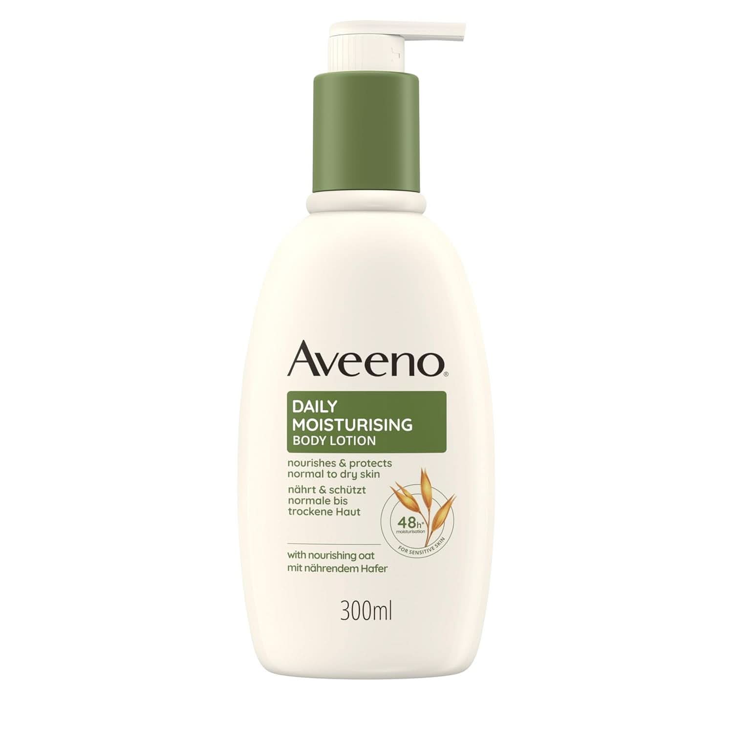 Aveeno Daily Moisturizing Body Lotion, 300 ml Cosmetics and Beauty Naty Shop For very dry sensitive skin