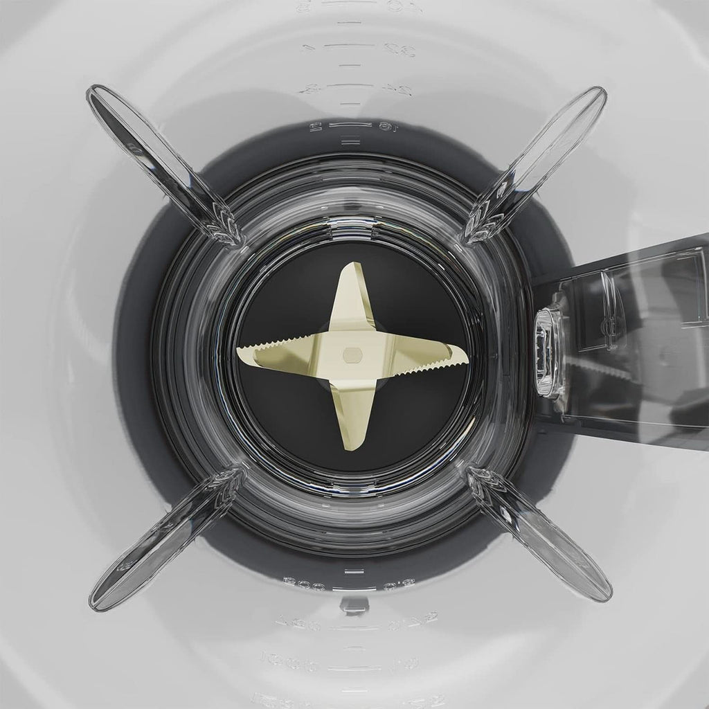 Grundig Delisia Novus SM 7140 Professioneller Standmixer, 1,5 Liter, 800 Watt, 6-Fach Edelstahlmesser Mit Zirkonium-Beschichtung, 5 Geschwindigkeitsstufen + Pulse-Funktion, Dark Inox/Edelstahl Bucatarie Naty Shop