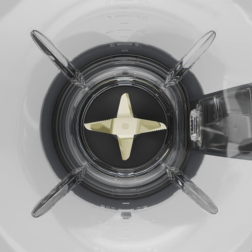 Grundig Delisia Novus SM 7140 Professioneller Standmixer, 1,5 Liter, 800 Watt, 6-Fach Edelstahlmesser Mit Zirkonium-Beschichtung, 5 Geschwindigkeitsstufen + Pulse-Funktion, Dark Inox/Edelstahl Bucatarie Naty Shop