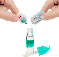 Păpușa Yummiland pentru luciu de buze - Susie Sour Straw - Include set de luciu de buze DIY, Potrivit pentru copii cu vârsta de 4 ani și peste, Seria 2