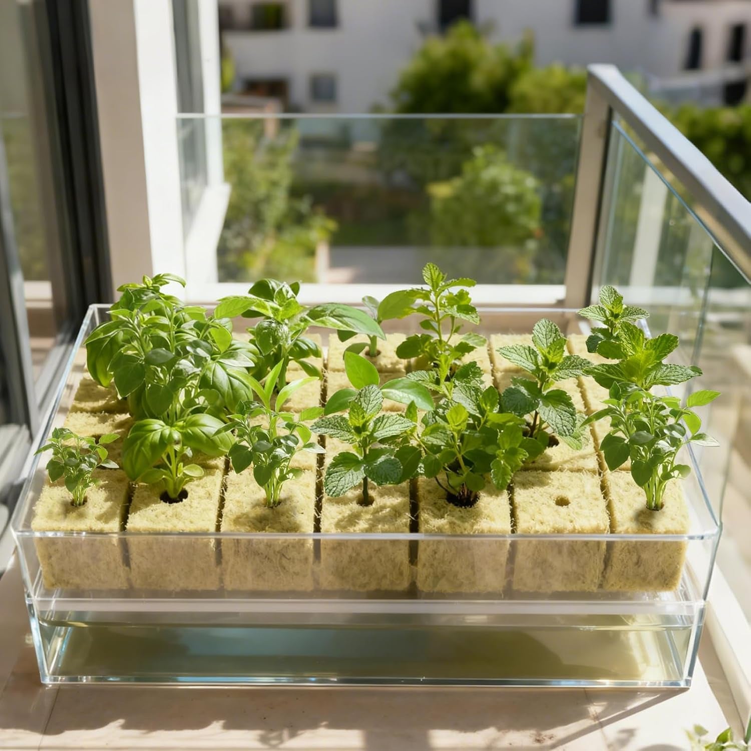 100 Rockwool Propagation Cubes 25x25x25mm With Gloves Rockwool Insulation Easy Plug Propagation Cubes Hydroponics Rockwool Cubes Cuttings Soilless Propagation