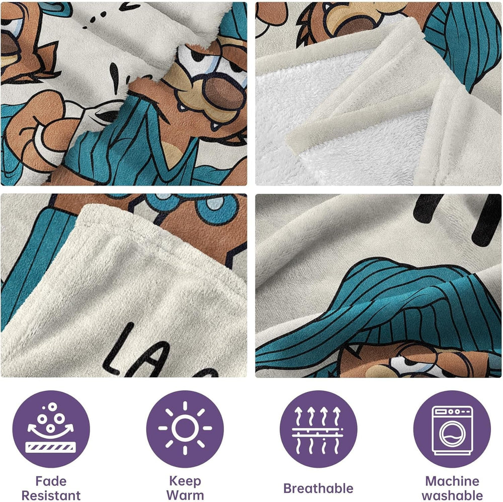 Juratar flannel blanket for dad - gift for birthday, father's day and Christmas - 152 X 130 cm Beds and Blankets Besuche den Juratar-Store