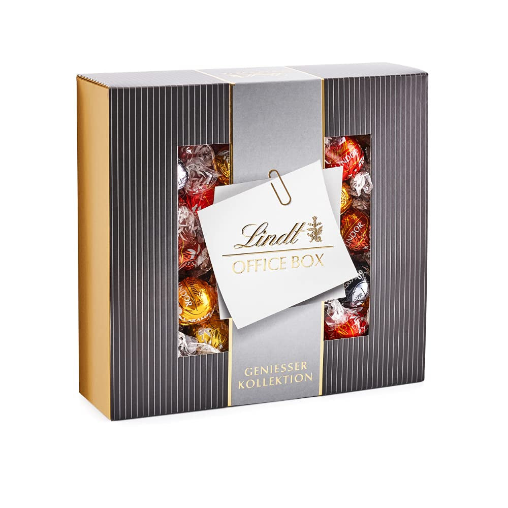 Lindt Chocolate LINDOR Home Office Box, various quantities and models Naty Shop Chocolate Candies 935 grams Lindt Office