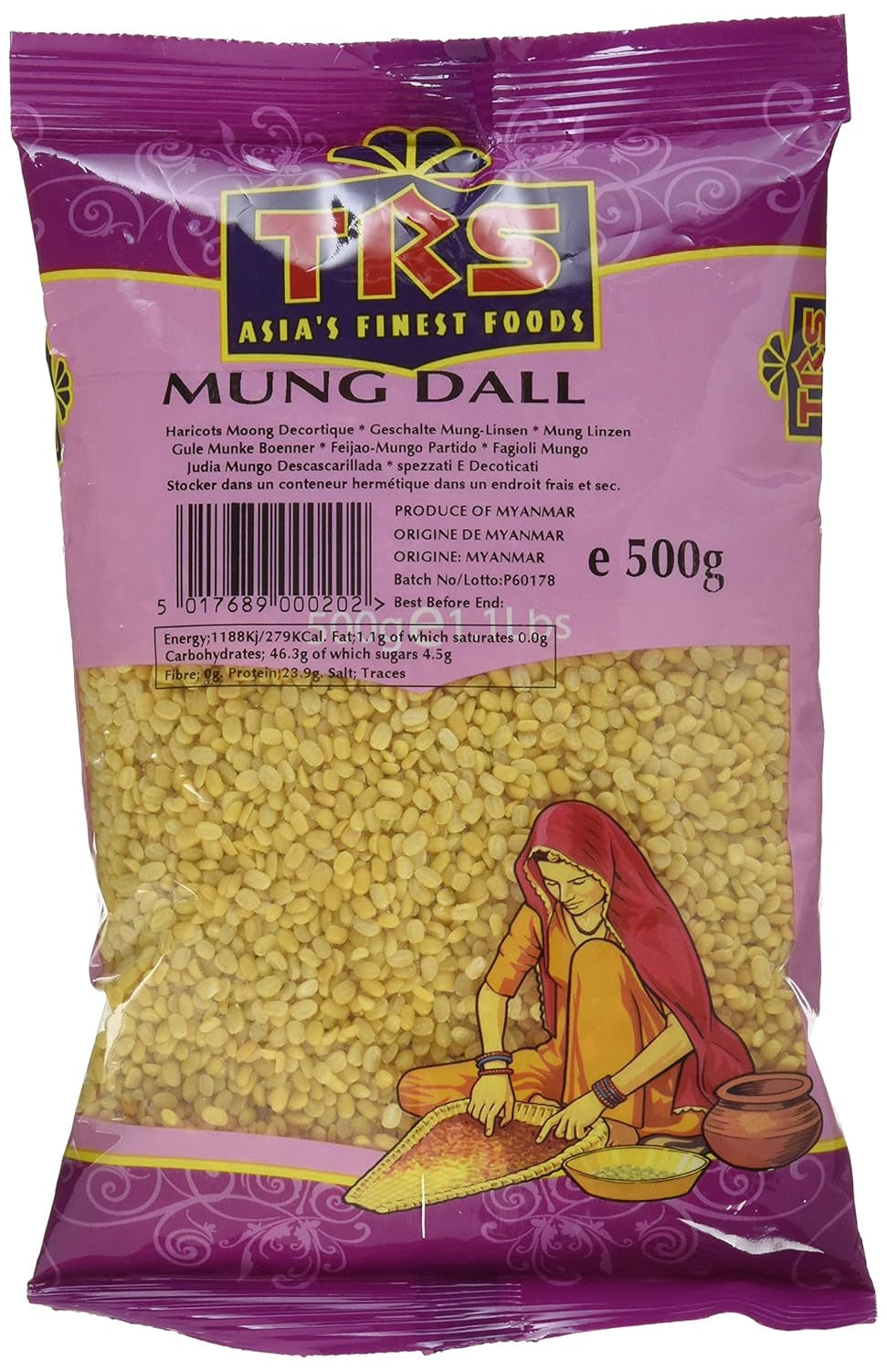 TRS - Mung Dal - Multipack, 500 grams