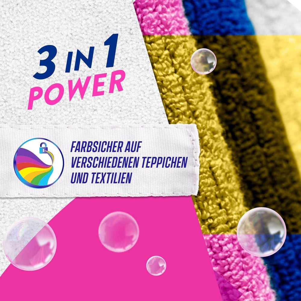 Vanish Oxi Action Carpet and Upholstery Cleaning Powder - 1 X 820 G - Cleans large areas of carpets and upholstery against dirt, odor and dust Laundry Detergents Naty Shop