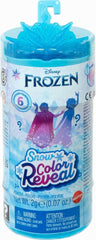 DISNEY Die Eisköniging - Snow Color Reveal Puppen mit 6 Überraschungen, inklusive königlichem Zubehör und Haarschmuck-Deckel, für Kinder ab 3 Jahren, HMB83