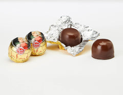 Mozart Baroque - Authentic Mozart Dark Chocolate Marzipan Nougat Balls 12 Pieces 1 x 240g (Pack of 5)