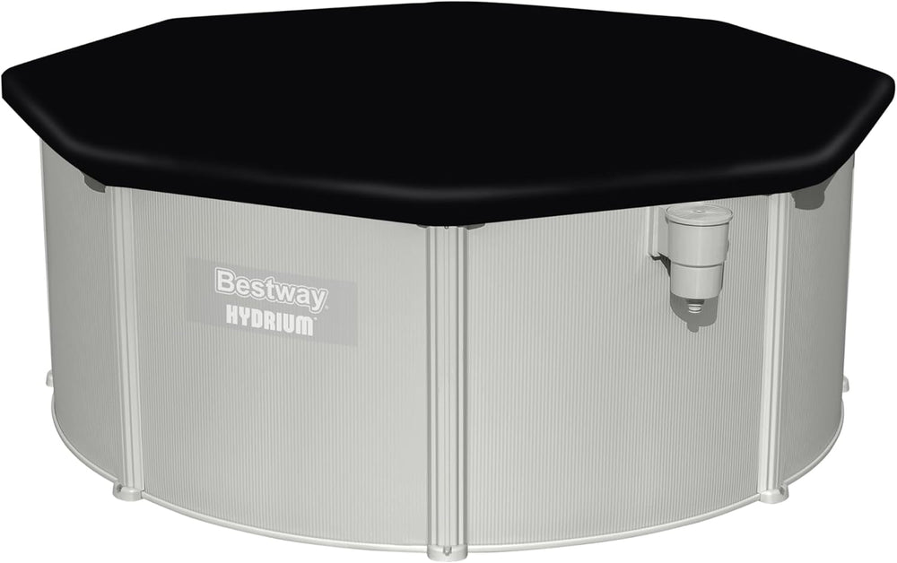 Prelată Bestway din PVC Ø 401 cm, neagră, rotundă
