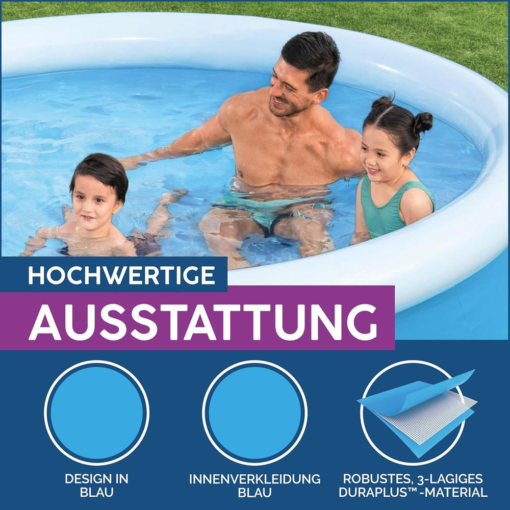 Piscină BESTWAY Fast Set 305x76 cm, fără pompă