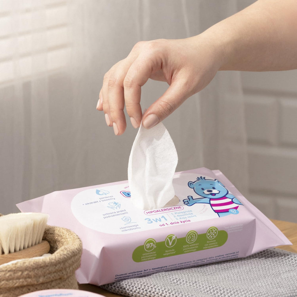 Wipes 3 in 1 4x57 pcs