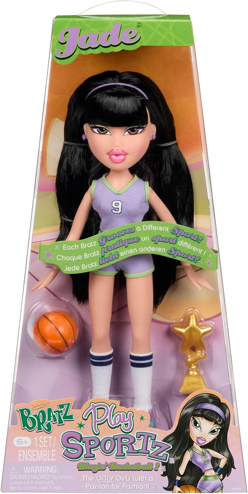 Bratz Play Sportz Cloe (Tennis) – Modepuppe mit Accessoires