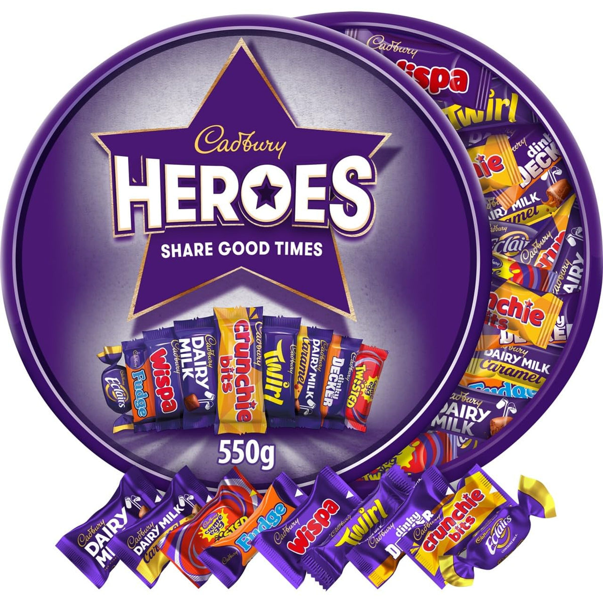 Chocolate box Heroes 550g