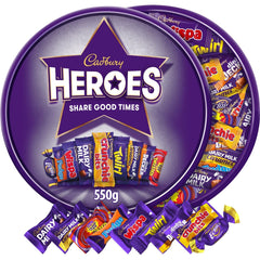 Chocolate box Heroes 550g
