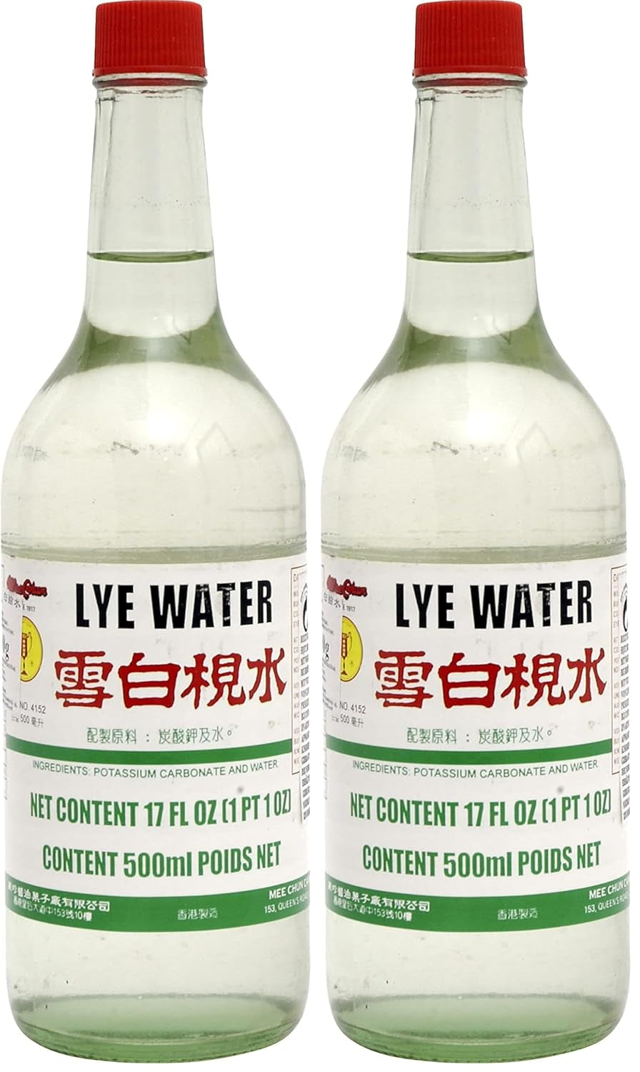 - Potassium carbonate solution (1 x 500 ml)