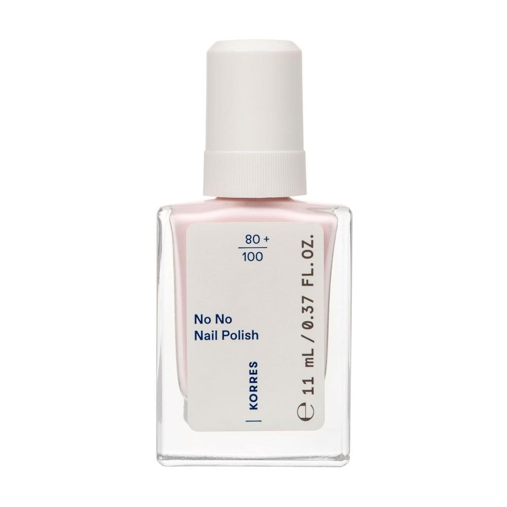 KORRES No No nail polish base - 10% vegan base without release, for long-lasting, chip-resistant color, 11 ml - naturally manicured nails, no harmful substances
