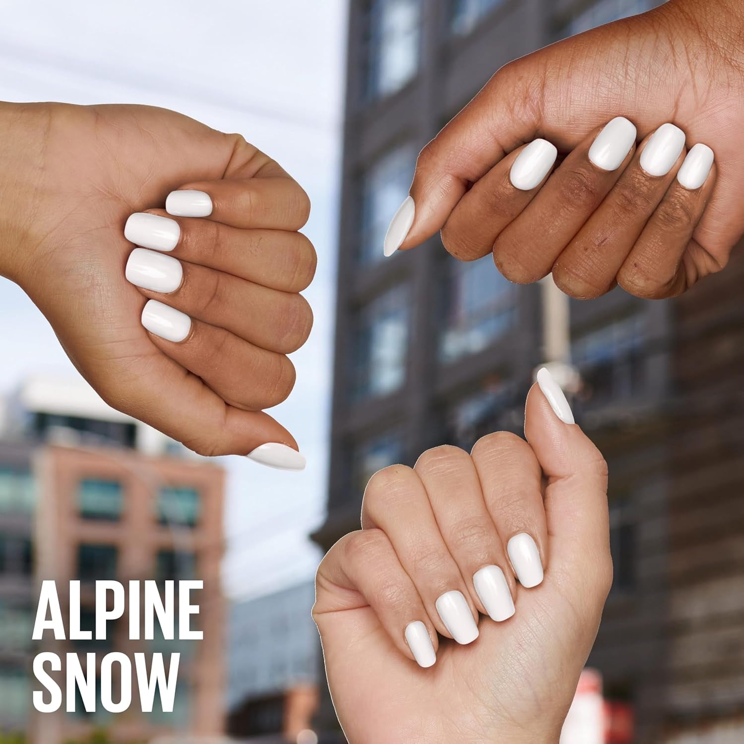 Maybelline New York Super Stay Ink Bonder 940 Alpine Snow - long-lasting nail polish for strong nails and intense color, 12.3 ml