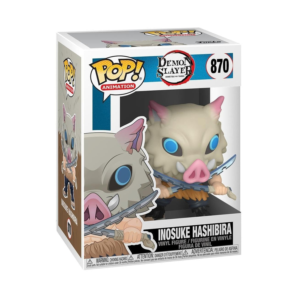 Funko Pop! Animation: Demon Slayer - Inosuke Hashibira - Vinyl Collectible Figure - Gift Idea - Official Merchandise - Toys for Kids and Adults - Anime Fans - Model Figure for Collectors Action Figures Naty Shop Default Title