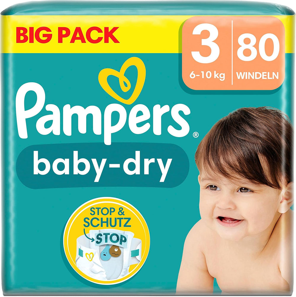 Pampers (Old Version), Panties, Size 4, 9kg-15kg, Three Pack (1 x 88 Diapers)