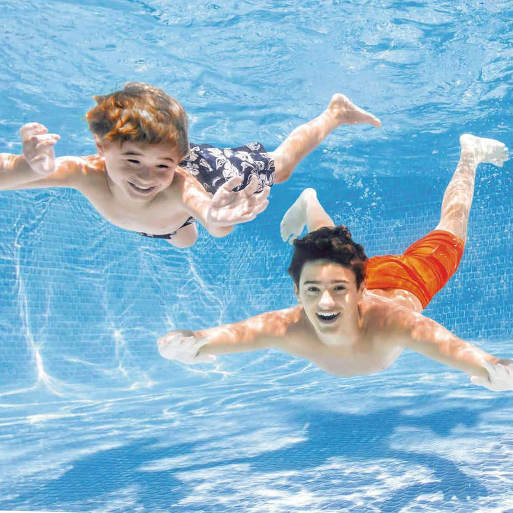 Intex 28266NP - Piscină supraterană dreptunghiulară cu cadru, 1662 L, oțel și PVC, roz, 220x150x60 cm