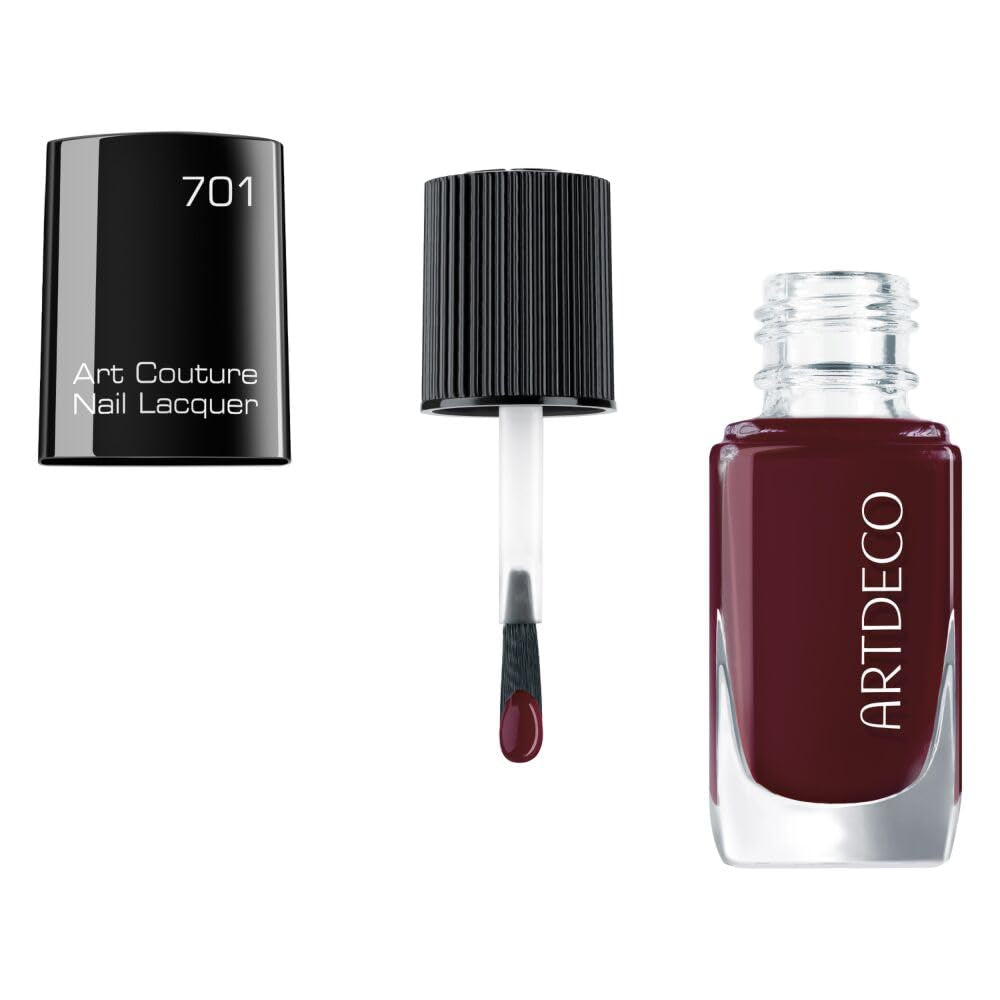 ARTDECO Art Couture nail polish - Nail polish with unique vinyl gloss effect and Perfect Coat brush - 1 x 10ml