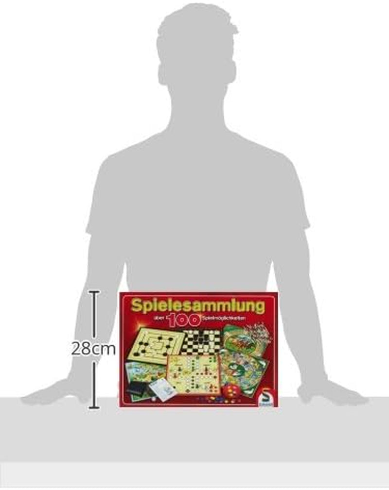 Schmidt Spiele 49147 - Game collection with 100 game options