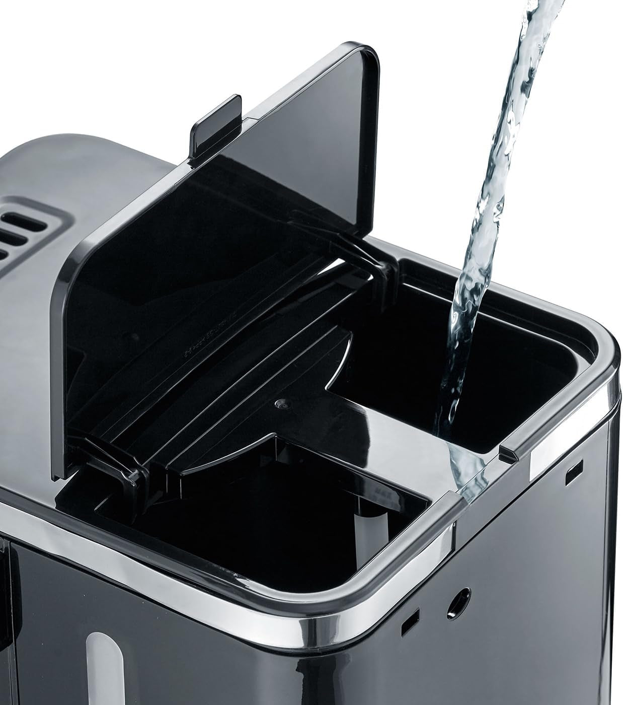 GRAEF. Espressor cu filtru FK402 Negru, 1,25 L, funcție de menținere la cald, temporizator, funcție de pre-infuzare, cap de infuzare pentru dezvoltarea optimă a aromei, utilizare ușoară