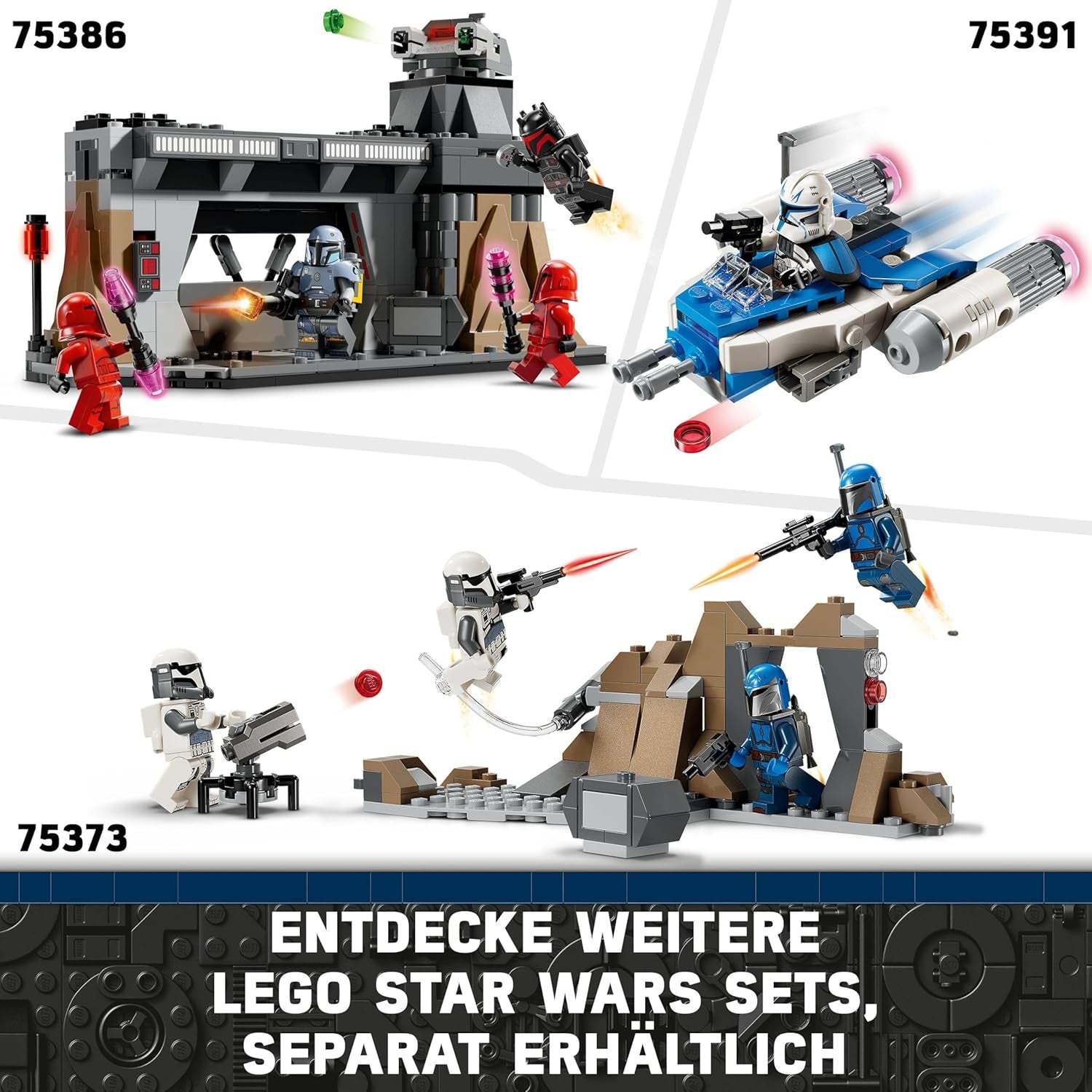 LEGO Star Wars Luke Skywalker's X-Wing Mech, collectible toy bricks, action adventure, gift idea for creative boys and girls aged 6+ 75390 Building sets Besuche den LEGO-Store