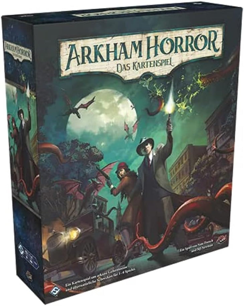 Fantasy Flight Games, Arkham Horror: LCG, Core Game, Expert Game, Card Game, 1-4 Players, Ages 14+, 45+ minutes, German, Multicolor, Colorful
