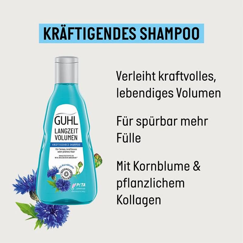 Guhl Long Term Volume Shampoo - 250 ml Naty Shop