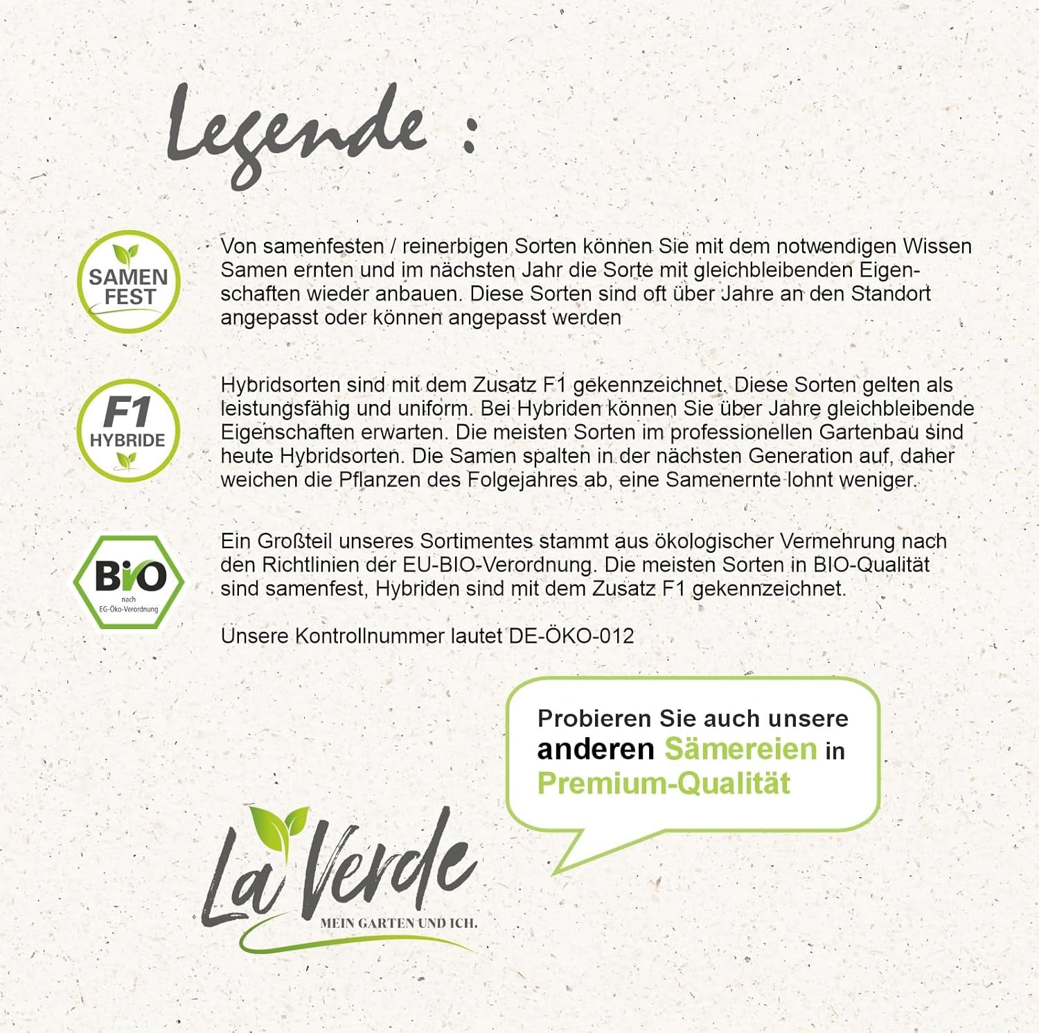 Evening primrose seeds