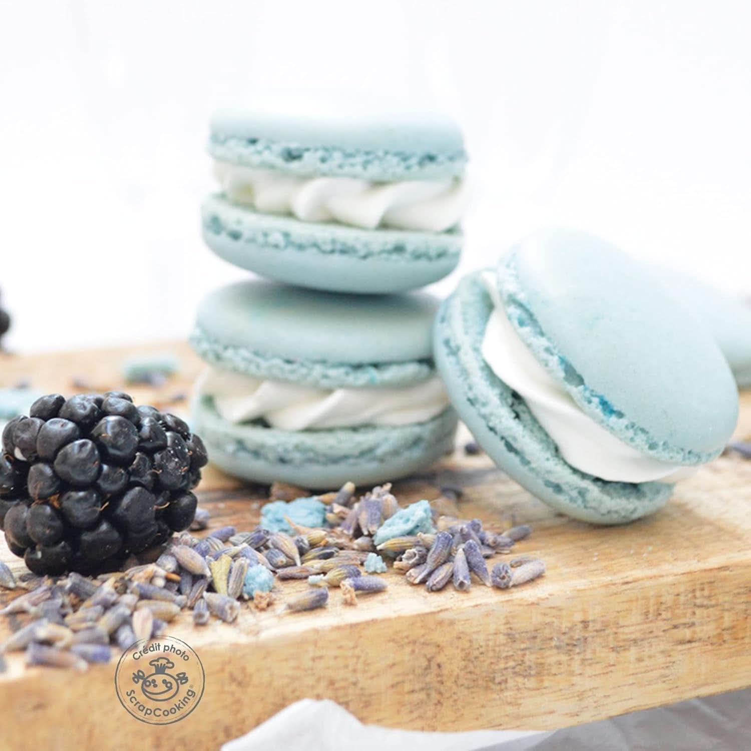 Scrapcooking, colorant alimentar pudră, albastru pastel, 5 grame Naty Shop