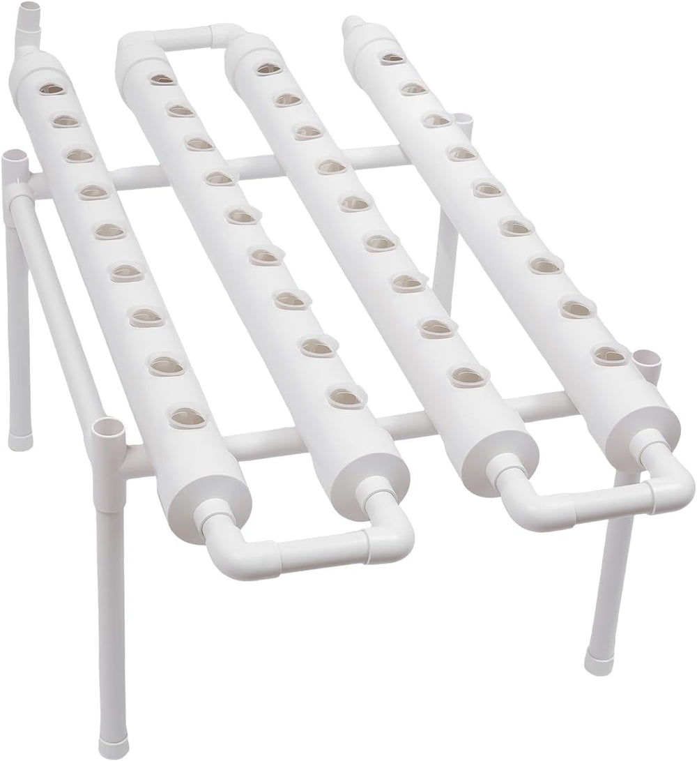 Kit de creștere hidroponică, Sistem de creștere hidroponică, Raft de cultivare automat cu 36 de găuri, Kit de creștere hidroponică pentru grădină