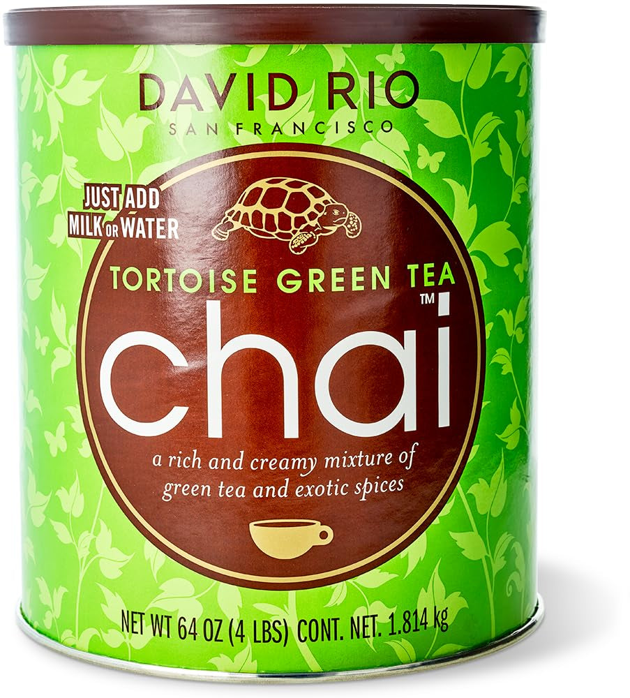 David Rio - Tortoise Green Chai, cutie de carton (1 x 398 g)
