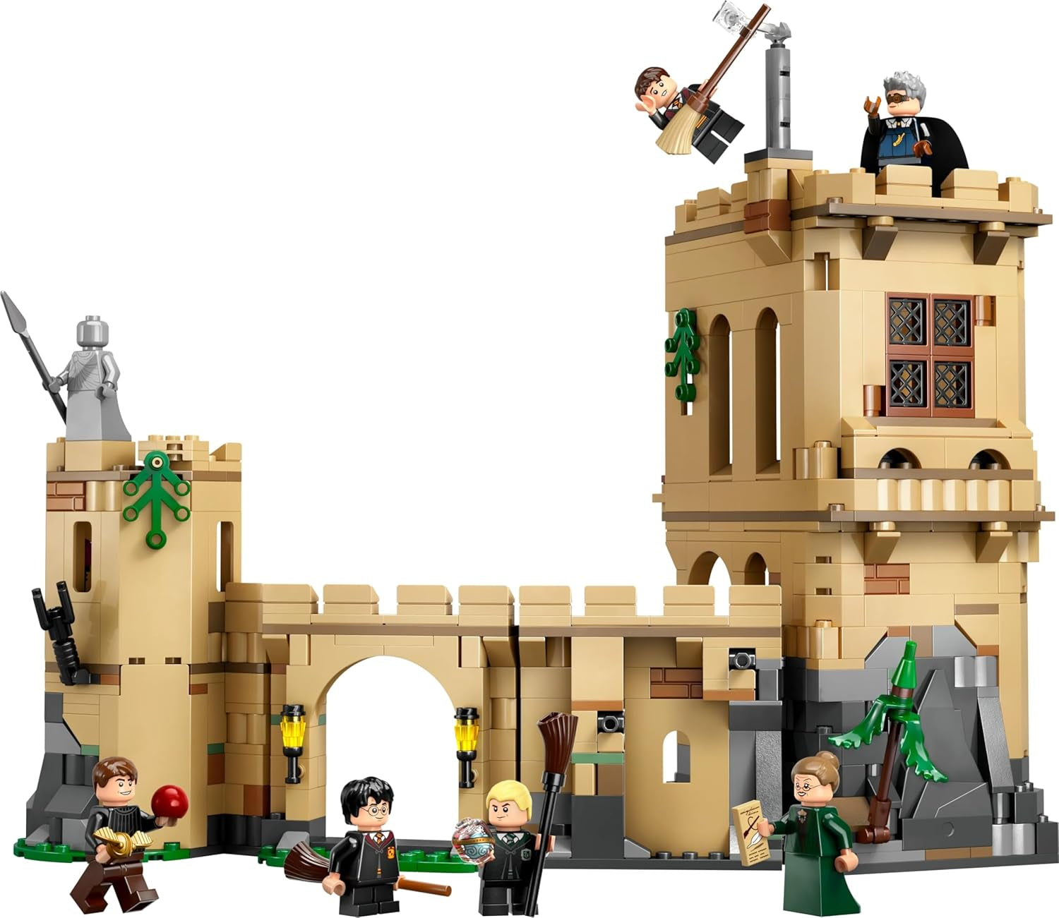 Hogwarts Castle LEGO Harry Potter: Flying Lessons Adventure Playset with 6 Collectable Minifigures Including Draco Malfoy and Professor McGonagall Role Play Set for Boys and Girls 9 Years Old 76447 Building Sets Besuche den LEGO-Store