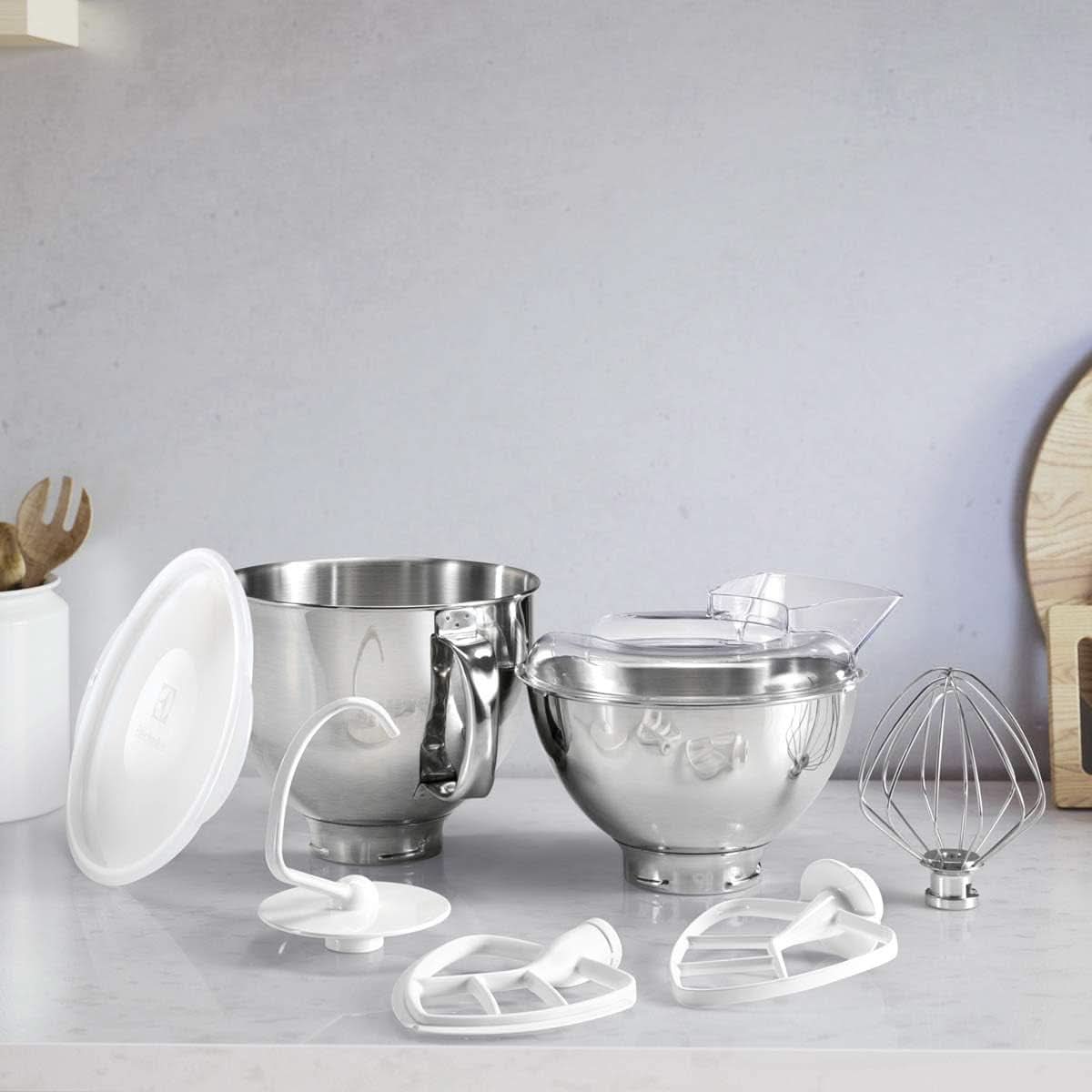 Food processor Electrolux Assistant EKM5570, 1200W, metal body, 10 speeds Naty Shop