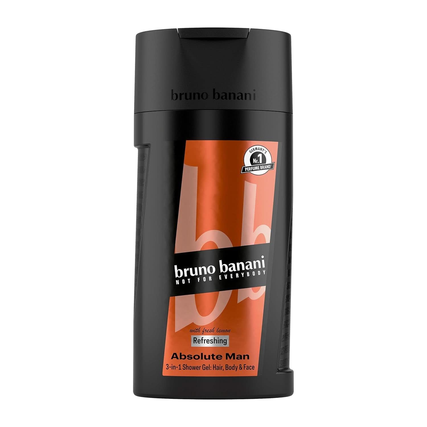 Bruno Banani Loyal Man 3 in 1 shower gel for body, hair and face, men, 250 ml Shower and bath Naty Shop 250 ml Black pepper