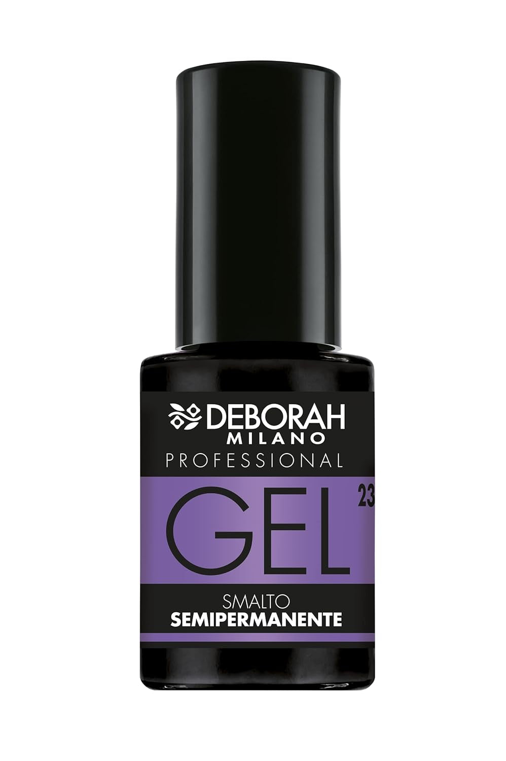 Milano Professional semi-permanent nail polish, no. 21 Burgundy, volumizing effect, long-lasting, for intense and glossy nails, 4.5 ml